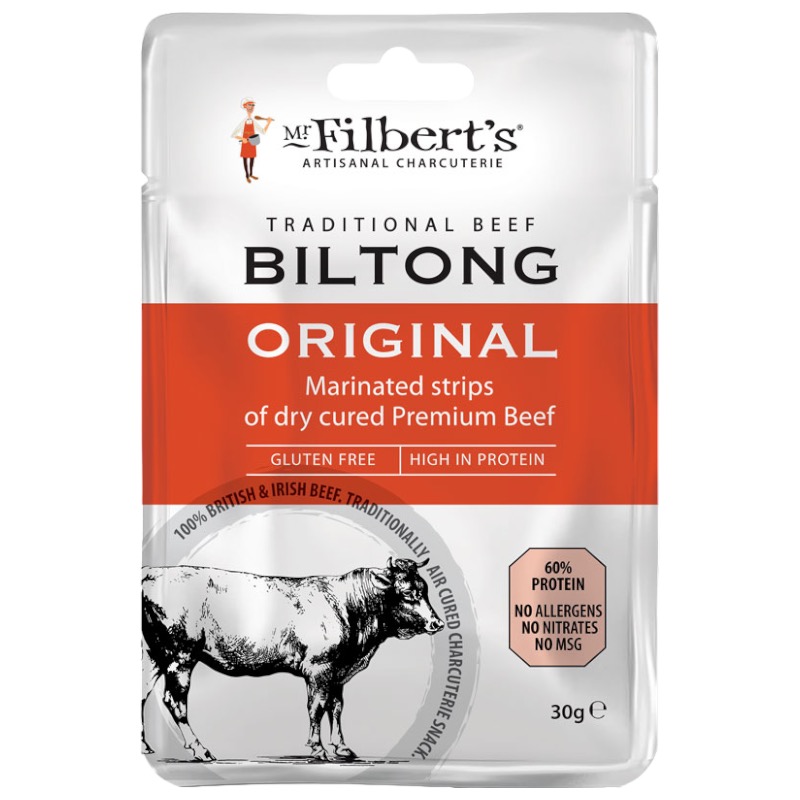 Mr Filberts Original Beef Biltong