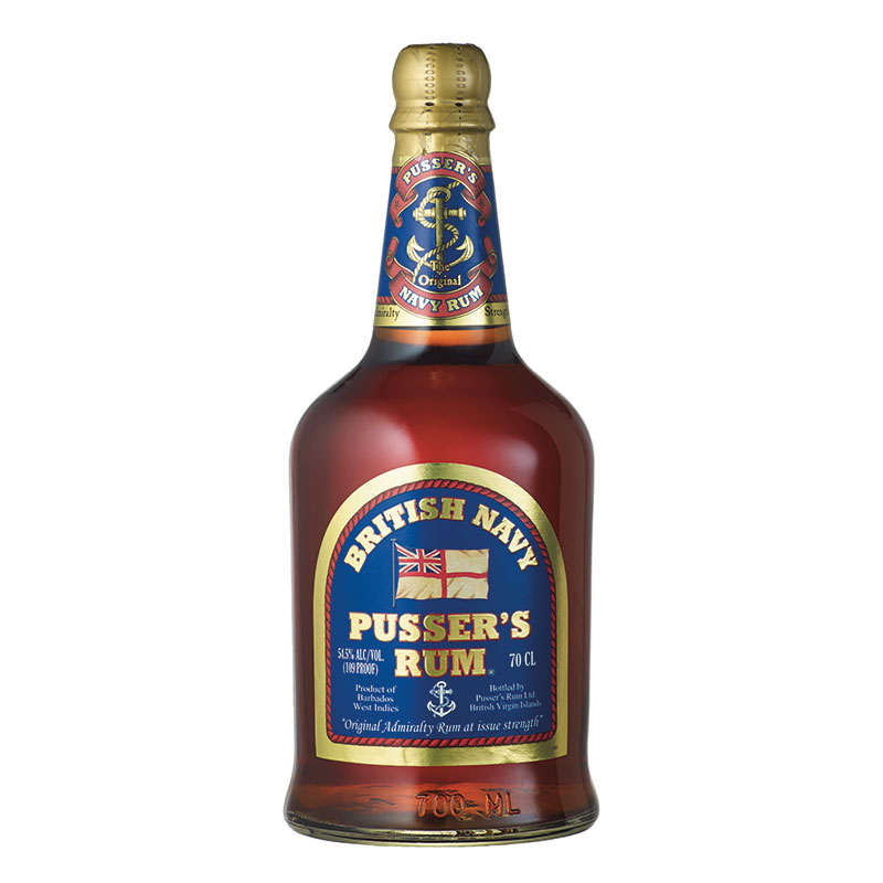 Pussers Navy Rum  Blue Label