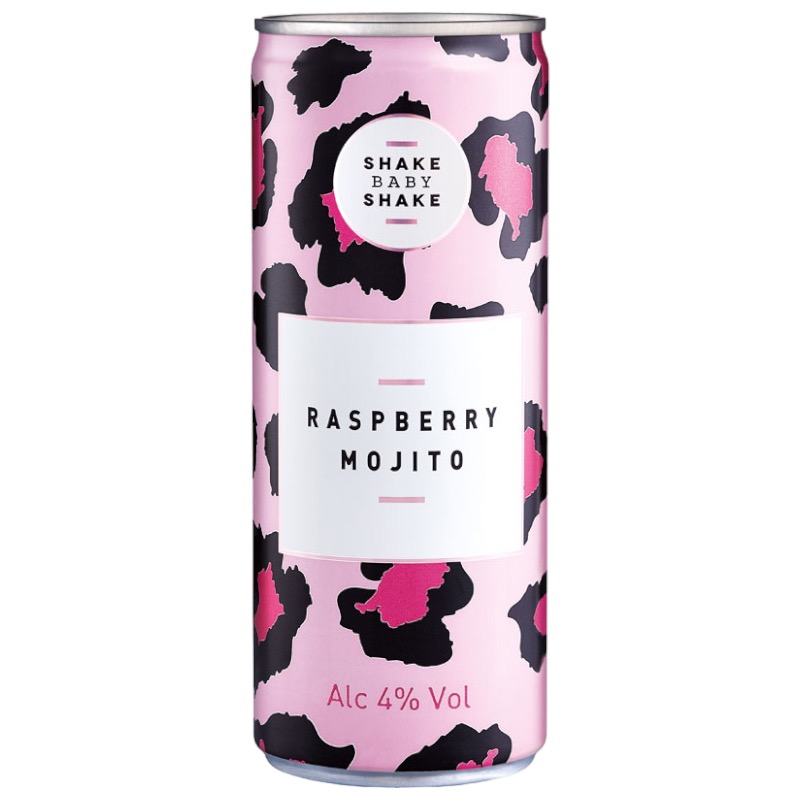 Shake Baby Raspberry Mojito Cans