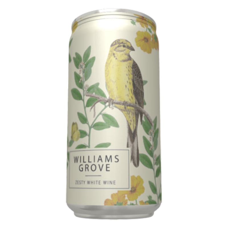 Williams Grove Zesty White Cans
