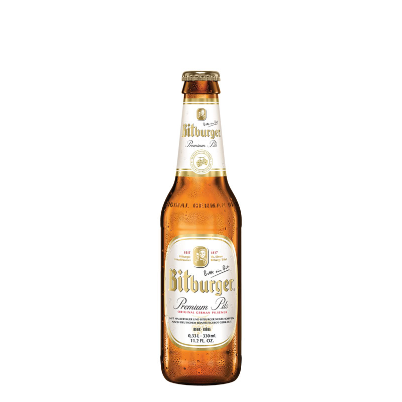 Bitburger Pils 24 x 330ml bottles