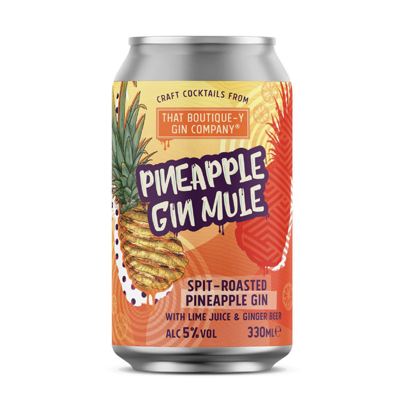 CANS BOUTIQUE-Y PINEAPPLE MULE 12 X 330ML