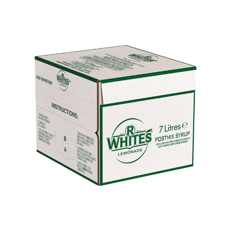 R WHITES LEMONADE 7L BIB