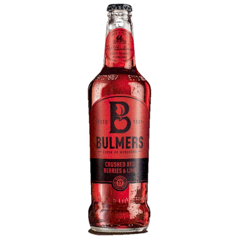 BULMERS CRUSHED RED BERRIES 12 X 500ML 4.0