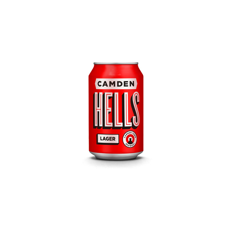 Camden Hells Lager Can