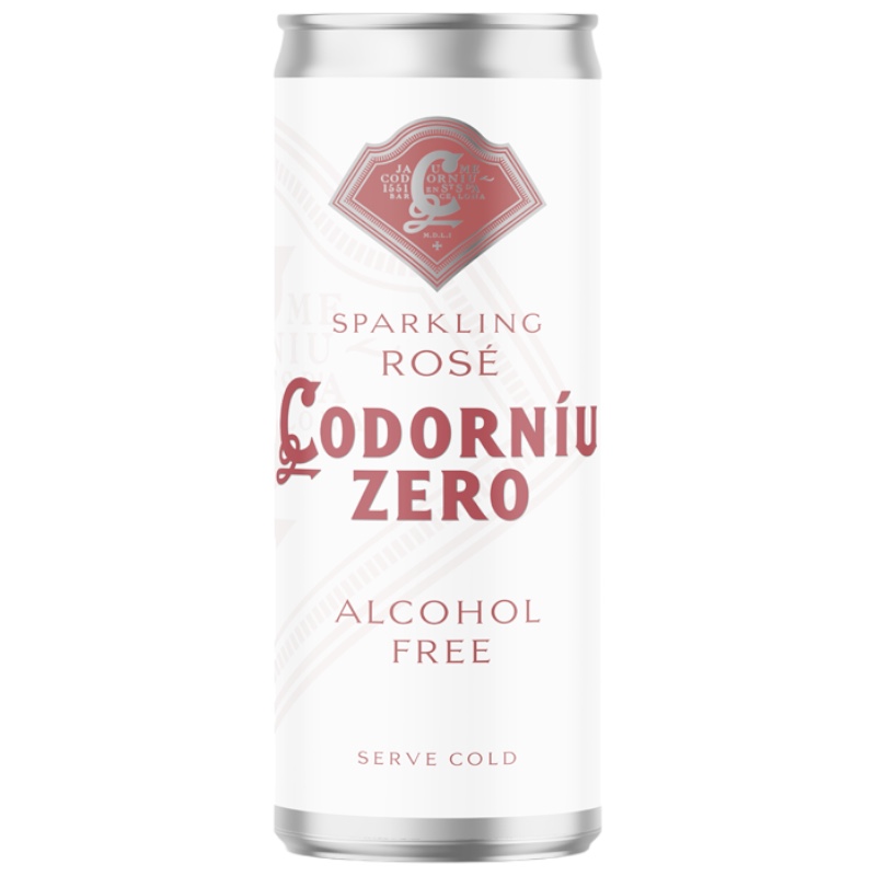 Codorniu Zero Rose Can