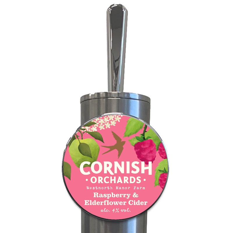 Cornish Orchard Raspberry & Elderflower Keg