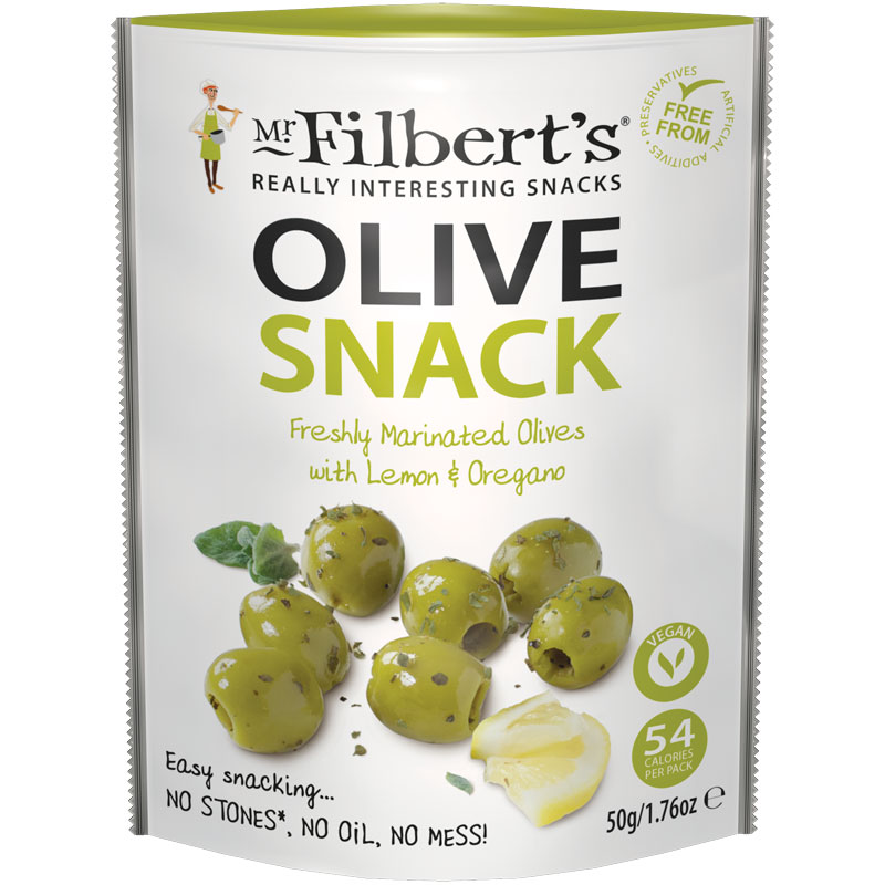 Mr Filberts Lemon & Oregano Olives