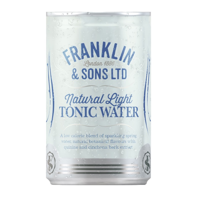CAN FRANKLIN NATURAL LIGHT TONIC 24 X150ML