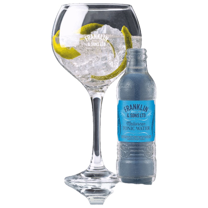 FRANKLIN MALLORCAN TONIC WATER 24 X 200ML