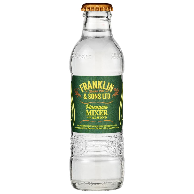 FRANKLIN PINEAPPLE and ALMOND 24 X 200ML