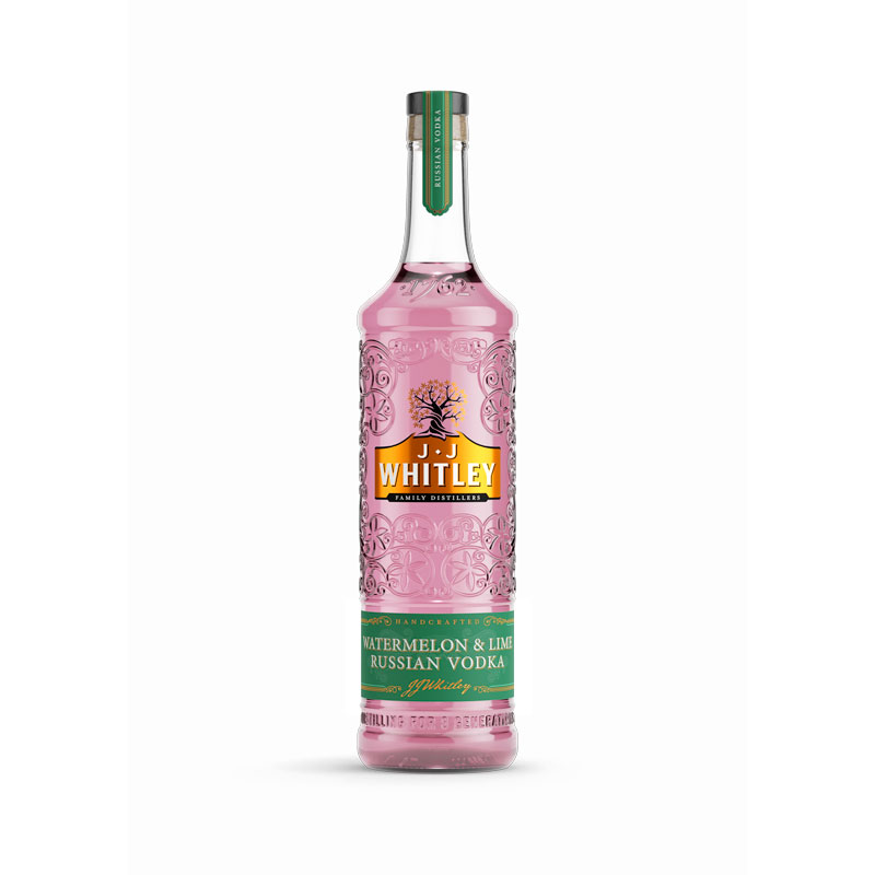 J.J WHITLEY WATERMELON and LIME VODKA 70CL
