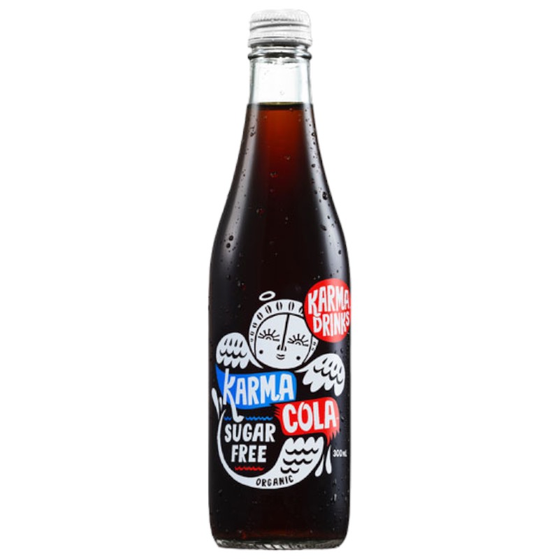 KARMA DRINKS SUGAR FREE COLA 24 X 300ML