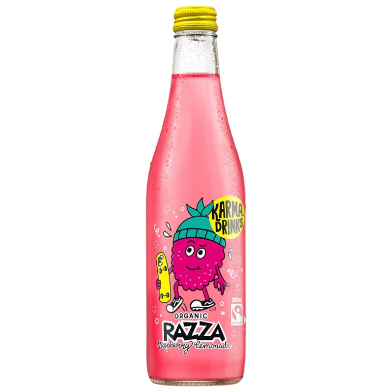 KARMA DRINKS RASPBERRY LEMONADE 24 X 300ML