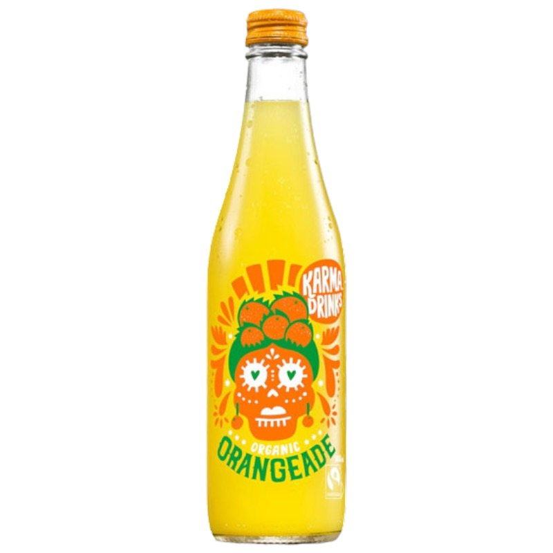 KARMA DRINKS ORANGEADE 24 X 300ML