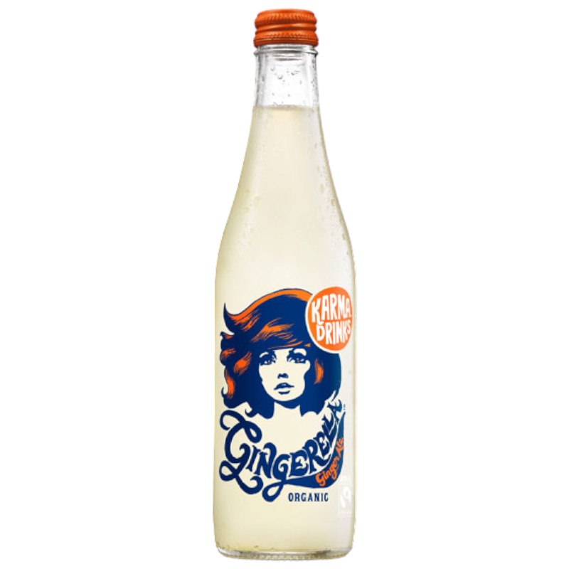 KARMA DRINKS GINGER ALE 24 X 300ML