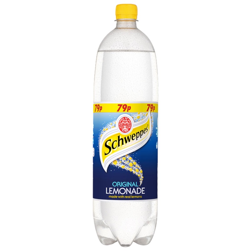 SCHWEPPES LEMONADE 1.5L PET x 12