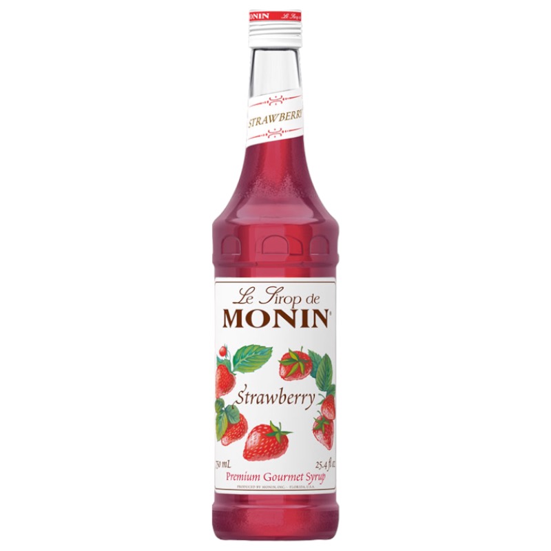 MONIN STRAWBERRY SYRUP 70CL