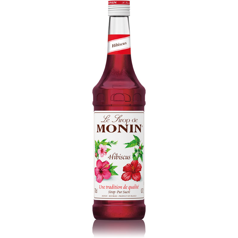 MONIN HIBISCUS SYRUP 70CL