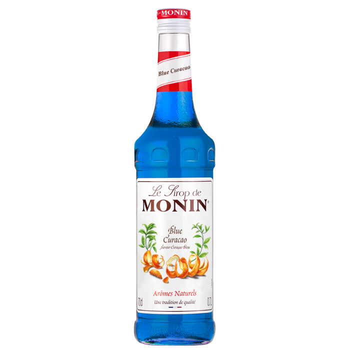 MONIN BLUE CURACAO SYRUP 70CL