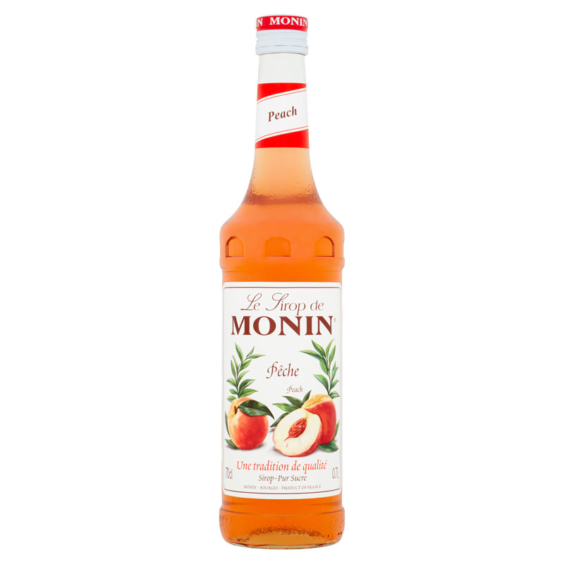 MONIN PEACH SYRUP 70CL