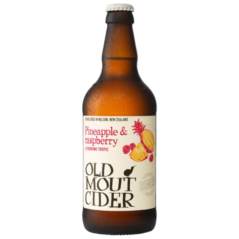 OLD MOUT PINEAPPLE and RASP 12 X 500ML 4.0%