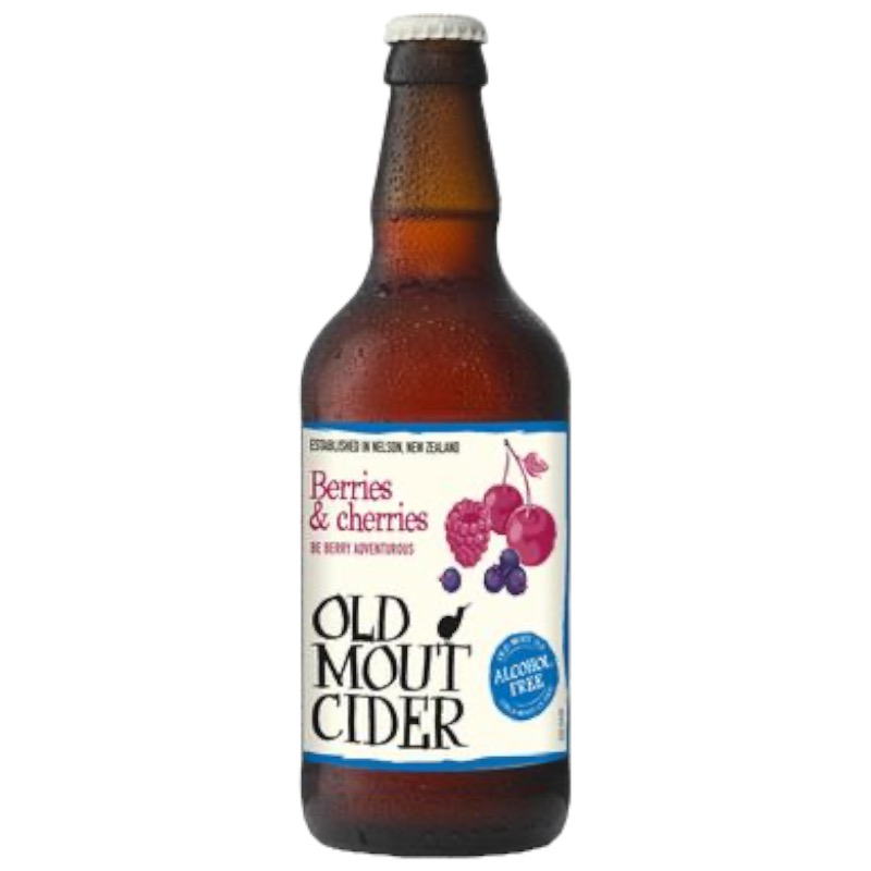 0.0% OLD MOUT BERRIES andCHERRIES 12 X 500ML