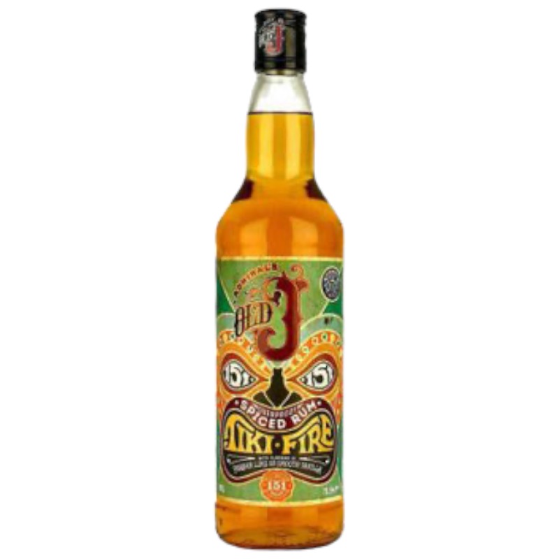 Old J Tiki Fire Spiced Rum