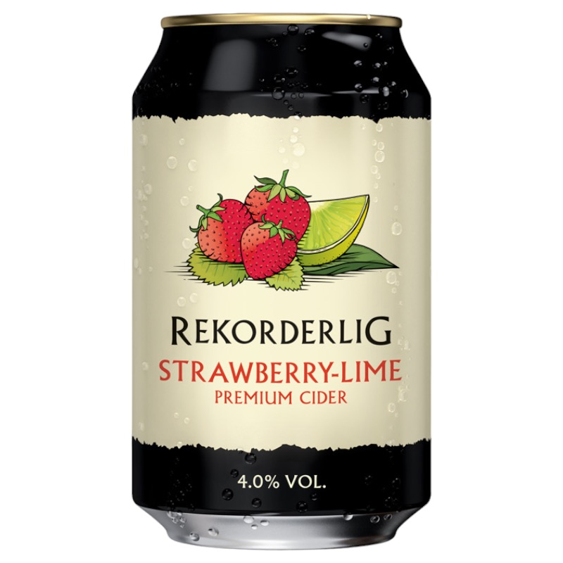 CANS REKORDERLIG ST and LIME 24 X 330ML 4.0%