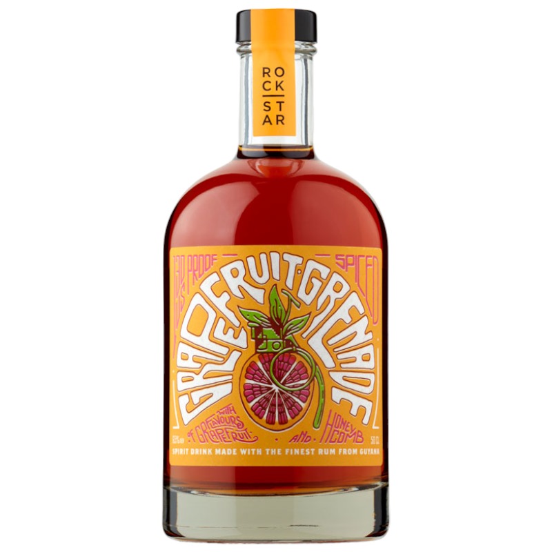 Rockstar Grapefruit Grenade Rum