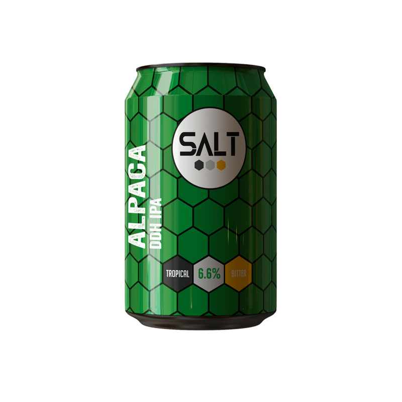 CANS SALT ALPACA DDH IPA 12 X 440ML 6.6%