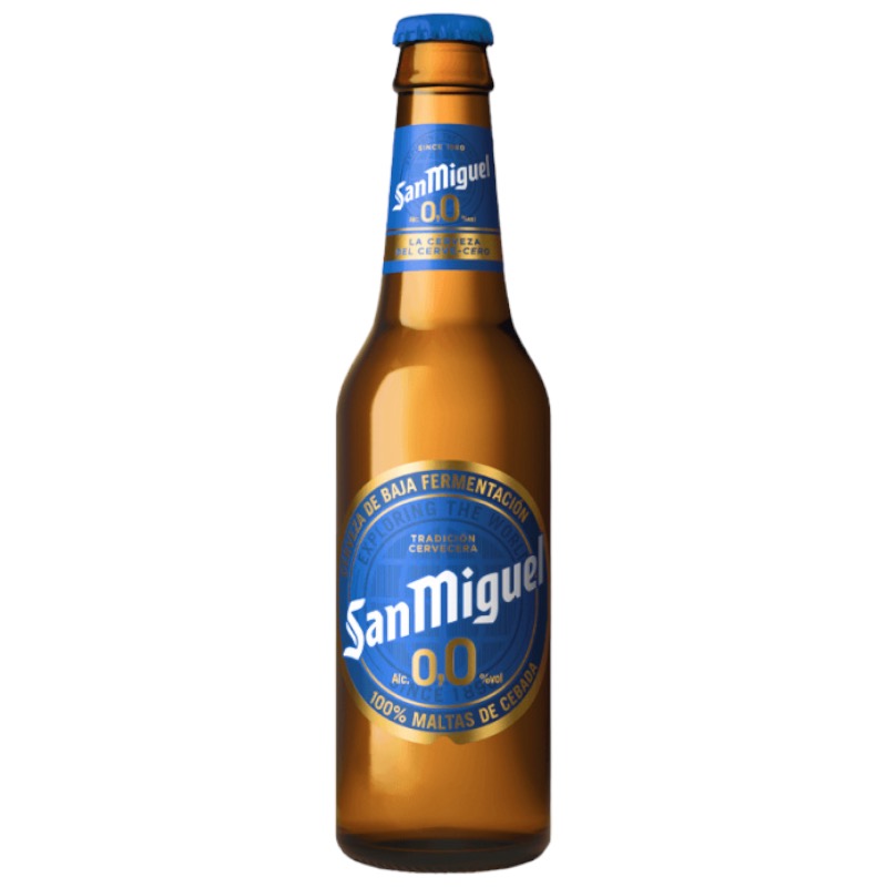 SAN MIGUEL 24 X 330ML ALCOHOL FREE 0.0%
