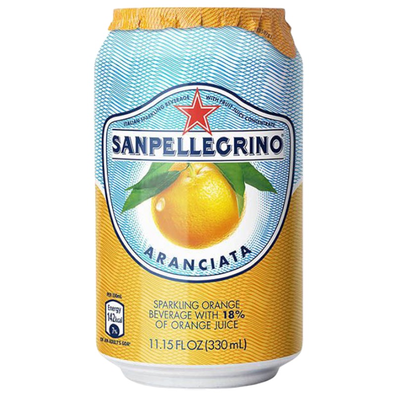 San Pellegrino Aranciata Can