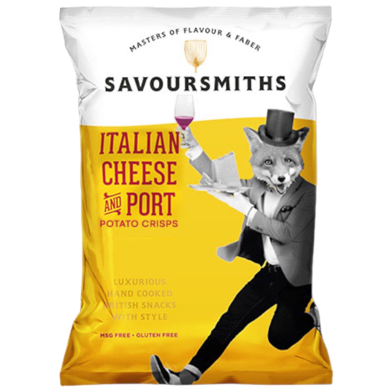 SAVOURSMITHS CHEESE and PORT 24 X 40G