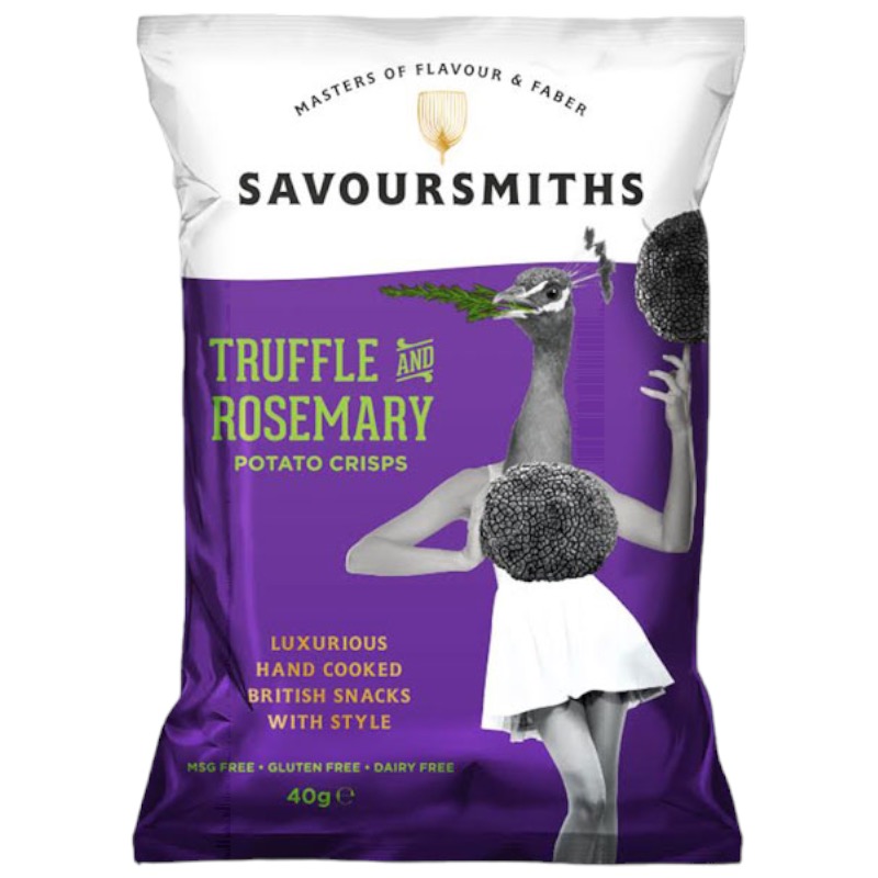 SAVOURSMITHS TRUFFLE and ROSEMARY 24 X 40G