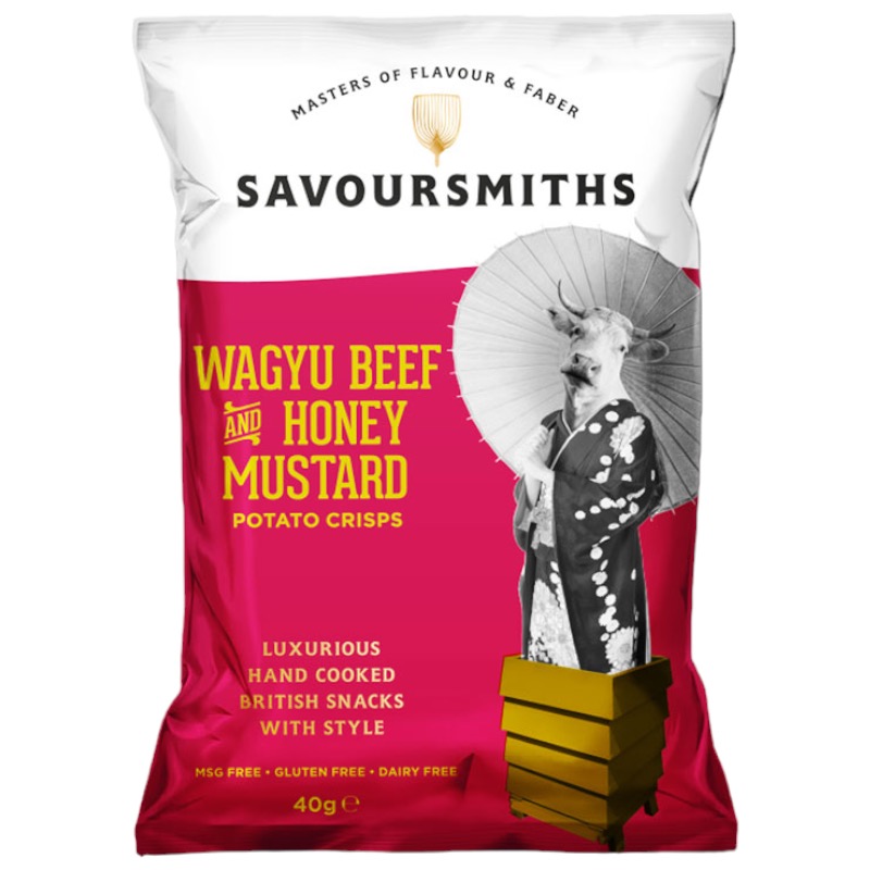SAVOURSMITHS BEEF and HONEY MUSTARD 24 X 40G