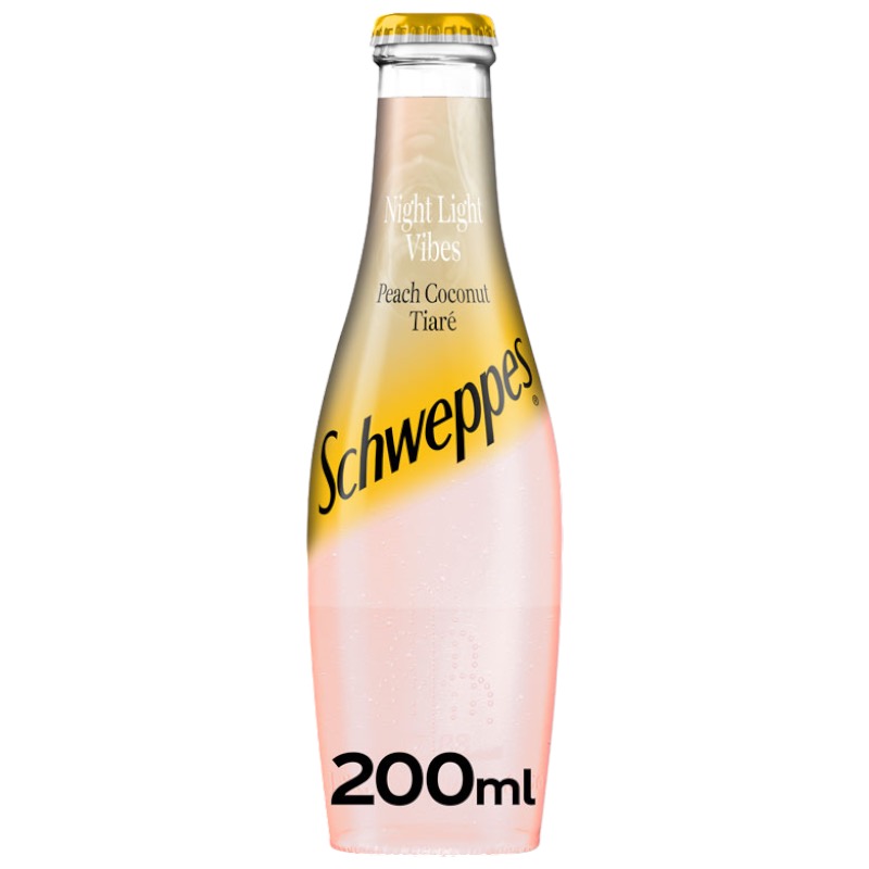 Schweppes Peach Coconut Soda