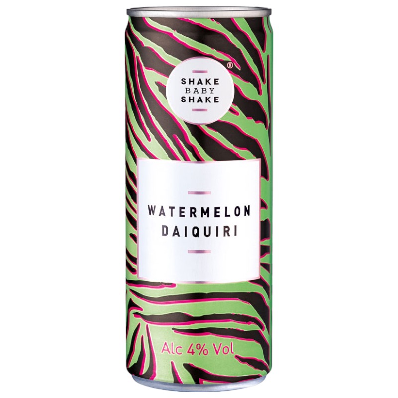 Shake Baby Watermel Daiquiri Cans