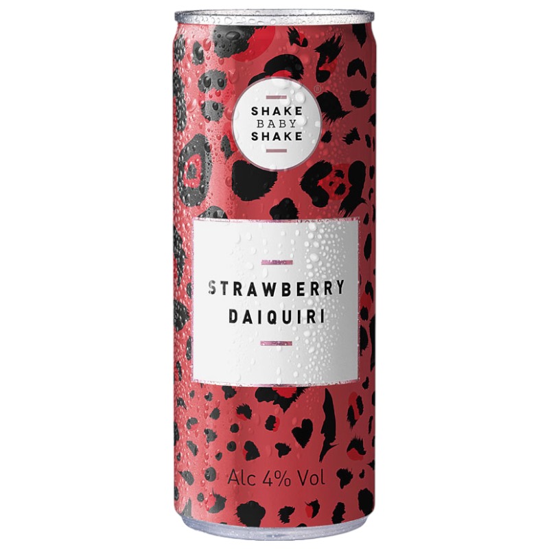 Shake Baby Strberry Daiquiri Cans