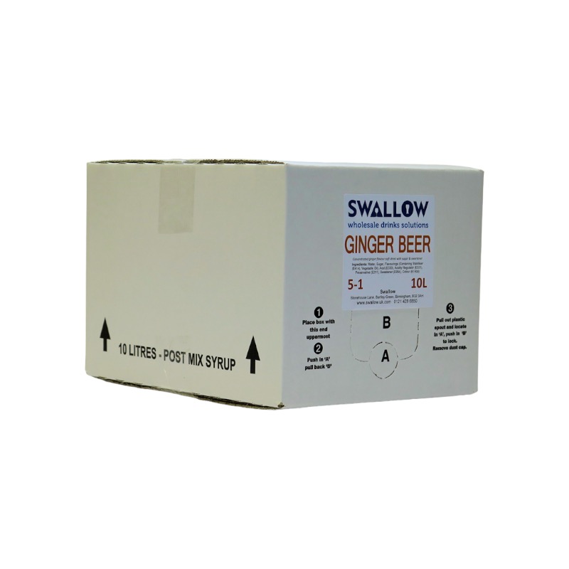 Swallow Postmix Ginger Beer 5:1 BIB