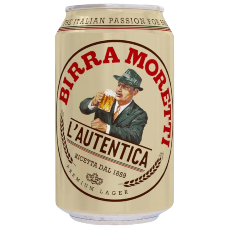 Birra Moretti Can
