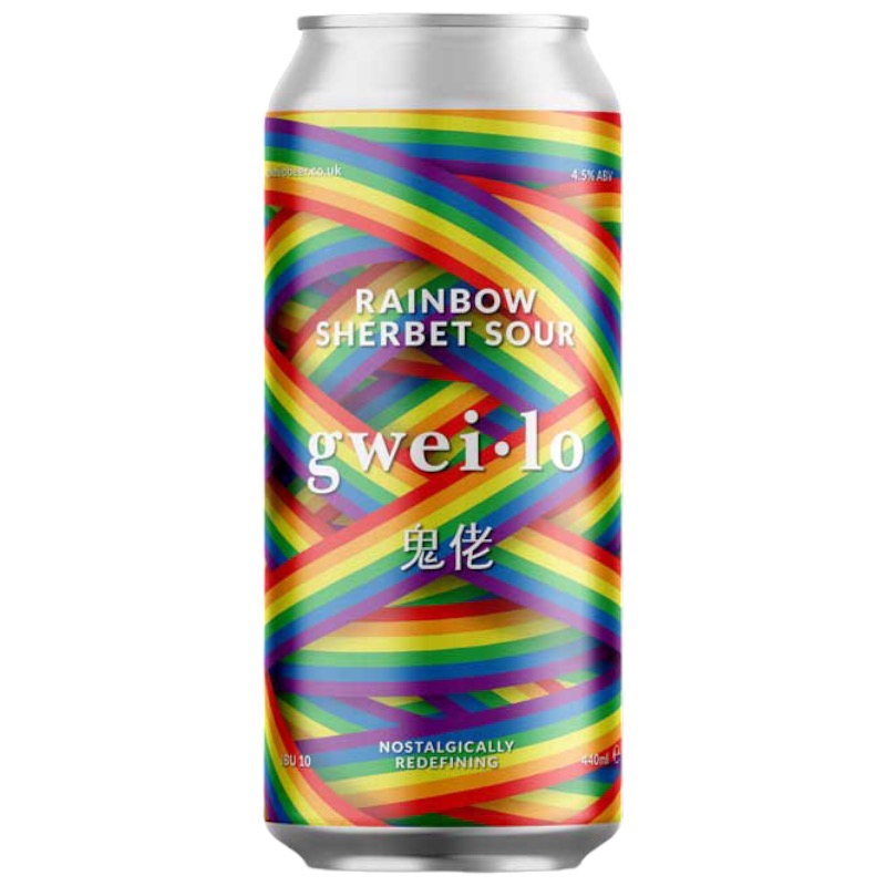 Gweilo Rainbow Sherbet Cans