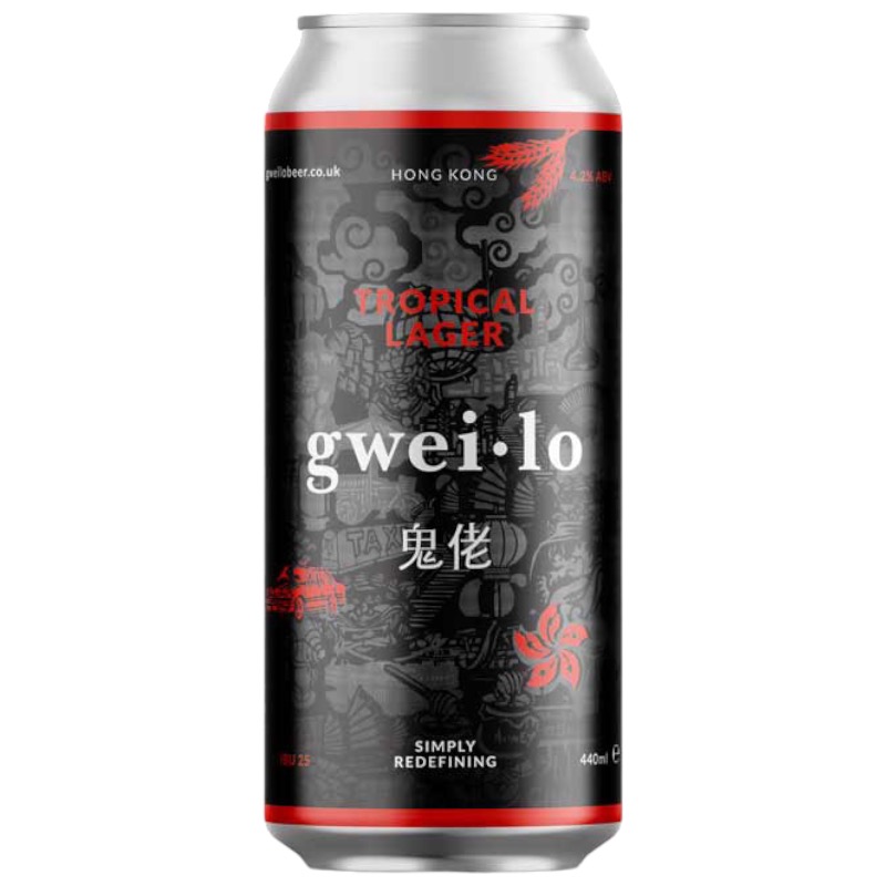 Gweilo Tropical Lager Cans