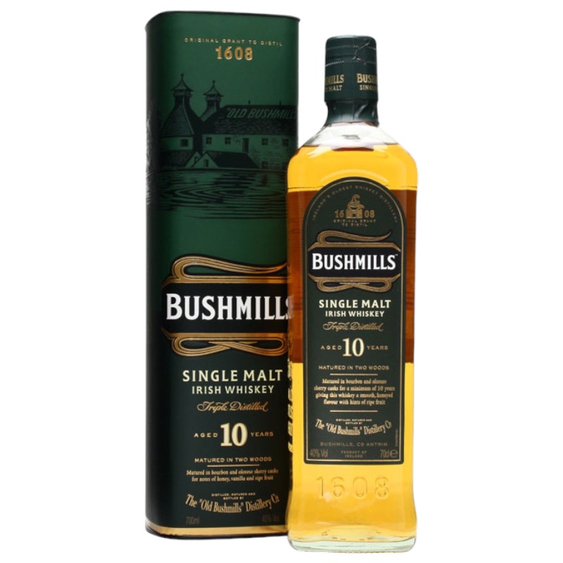 Bushmills 10Yr Old Malt Irish Whiskey