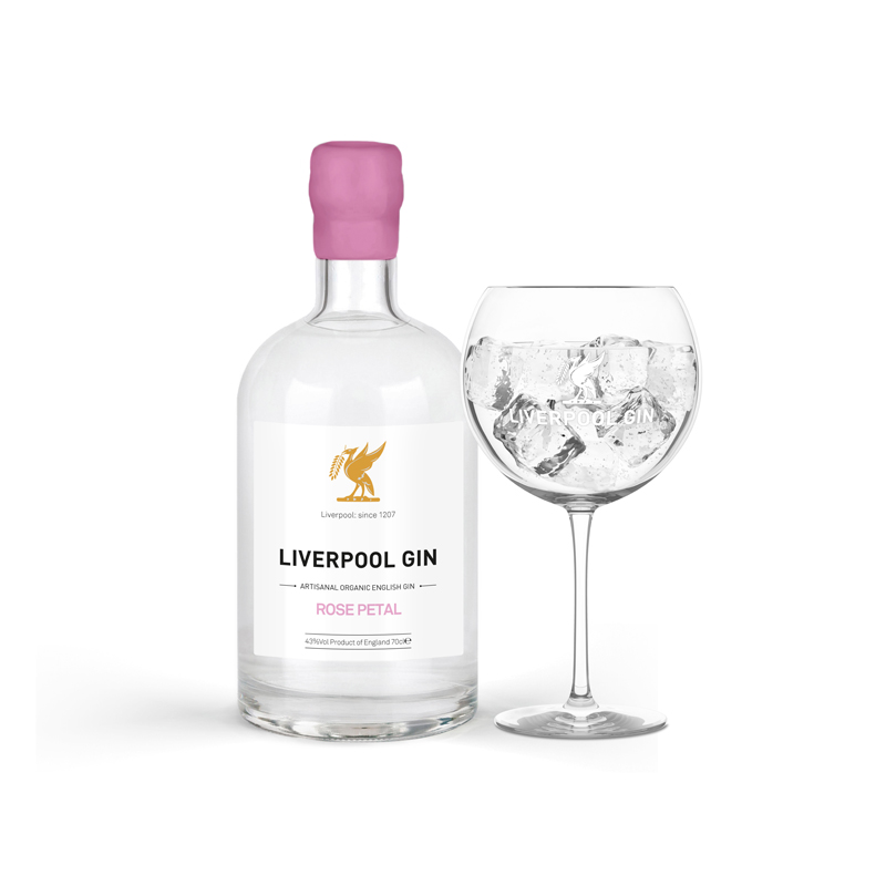 Liverpool Organic Rose PETal Gin