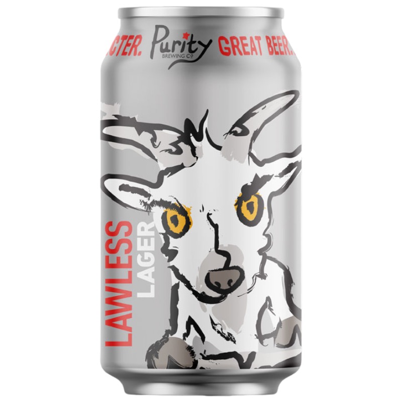 Purity Lawless Lager Can