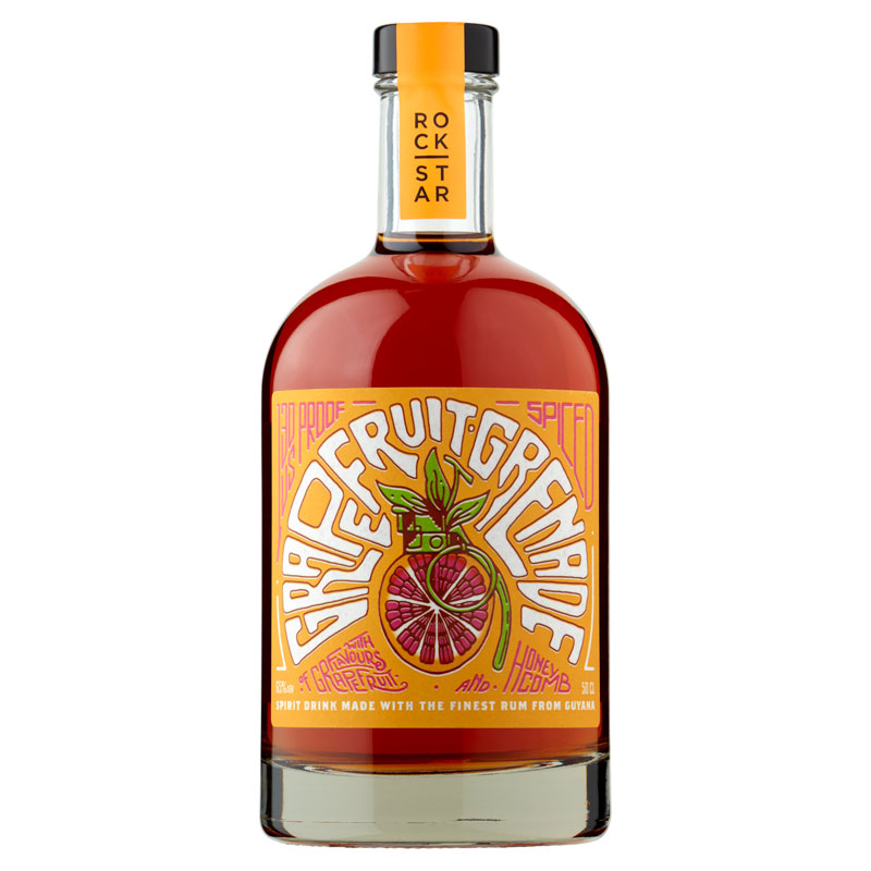 Rockstar Grapefruit Grenade Rum