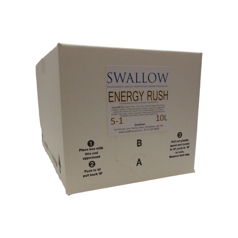 Swallow Postmix Rush Energy 5:1 BIB