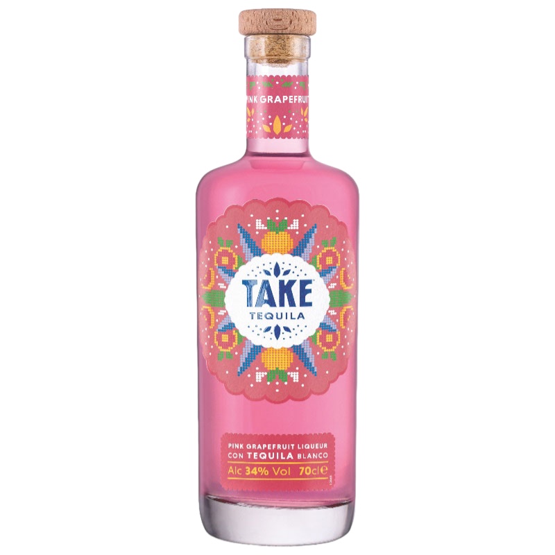 Take Pink Grapefruit Tequila Liqueur
